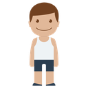 boy, child, kid, male, man, person, white icon