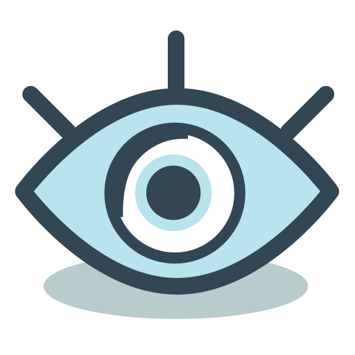 Eye svg vector icon