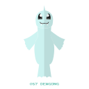 dewgong, ice, kanto, pokemon svg vector icon