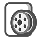 cilp, video icon