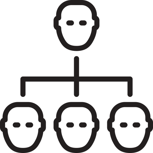 Hierarchy svg vector icon