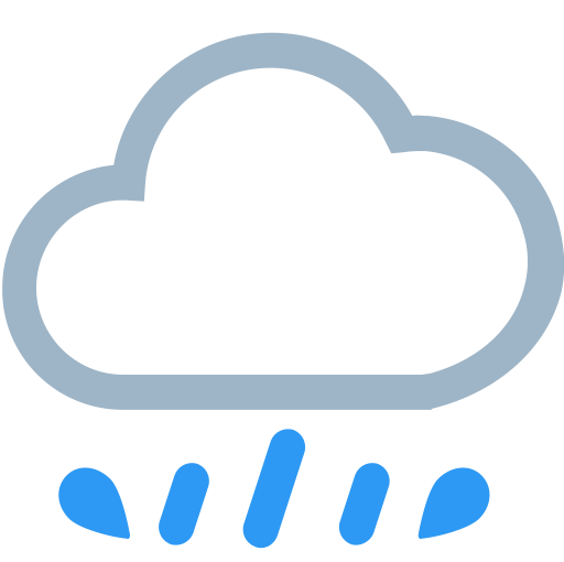 Torrential Rain svg vector icon