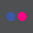 colored, flickr, high quality, media, social, social media, square svg vector icon