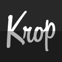 krop svg vector icon