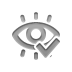 red,eye,checkmark icon