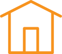 asset, home, house, residence svg vector icon