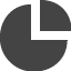 graph, pie icon