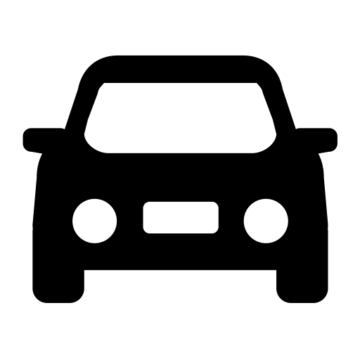 Self Driving Travelling svg vector icon