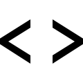 <>, embed svg vector icon