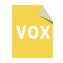 file,format,vox icon