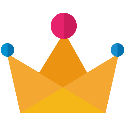 Crown svg vector icon
