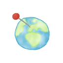 ak, location icon