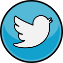 media, social, twitter svg vector icon