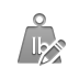 weight,pound,pencil icon