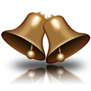 bell, christmas icon