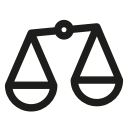 compare, law, libra svg vector icon