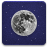 map, moon, sky icon