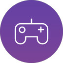 console, controller, games, joypad svg vector icon