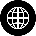 circle, global, globe, international, language, travel, world svg vector icon