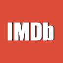 imdb, movie, red svg vector icon
