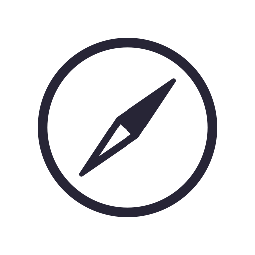 Compass svg vector icon