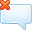comment,delete icon