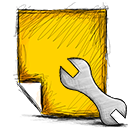 note,setting icon