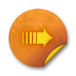 orange,grunge,sticker,badge icon