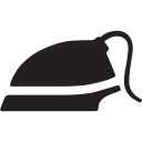 electric, iron, ironing, laundry, tool svg vector icon