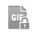 file,format,gif,lock,open icon