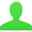 user,green icon
