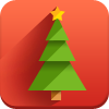 christmas tree, new year icon
