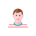 1, man svg vector icon