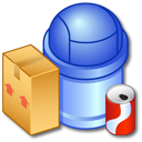 recycle,bin,full icon