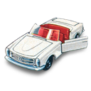 car, mercedes, sl icon