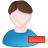 user,male,remove,member,profile,person,people,human,man,account,delete,del icon