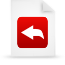 document, file, paper, red icon