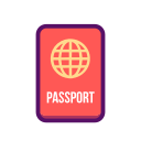document, holiday, outline, passport, transport, transportation, travel, traveling, vacation svg vector icon