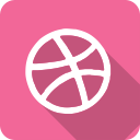 dribble svg vector icon