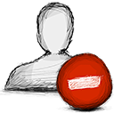 user,delete icon
