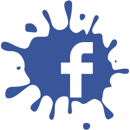 social,media,blot,set,facebook icon