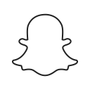 application, chat, logo, photo, snap, snapchat svg vector icon