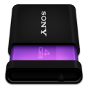 sony,microvault,purple icon