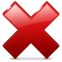 delete, error, remove icon