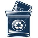 mail, trash icon