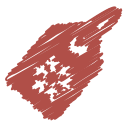 discount, label, price, sale, scribble, snowflake, tag svg vector icon