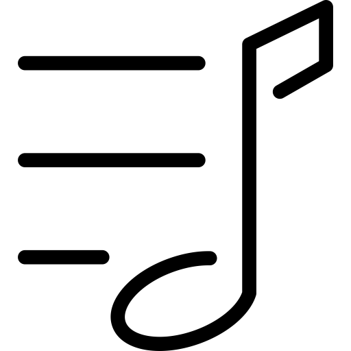 Music Menu svg vector icon