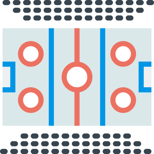 Hockey Pitch svg vector icon