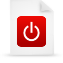 file,document,paper,red icon