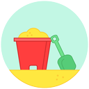 beach, game, play, sand, summer icon